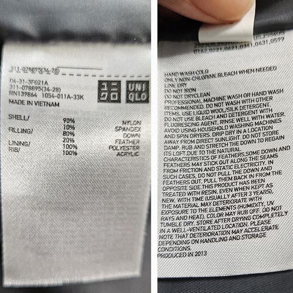 Men's Gray Hooded Puffer Jacket - Picture 5 of 9